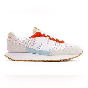 New Balance 237 White Ghost Pepper Mens 10.5